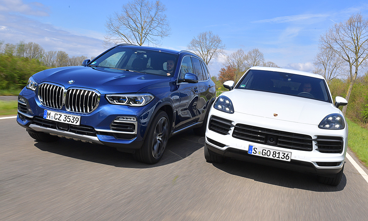 X5 gegen Porsche Cayenne: Ein Vergleich der beiden Top-SUVs