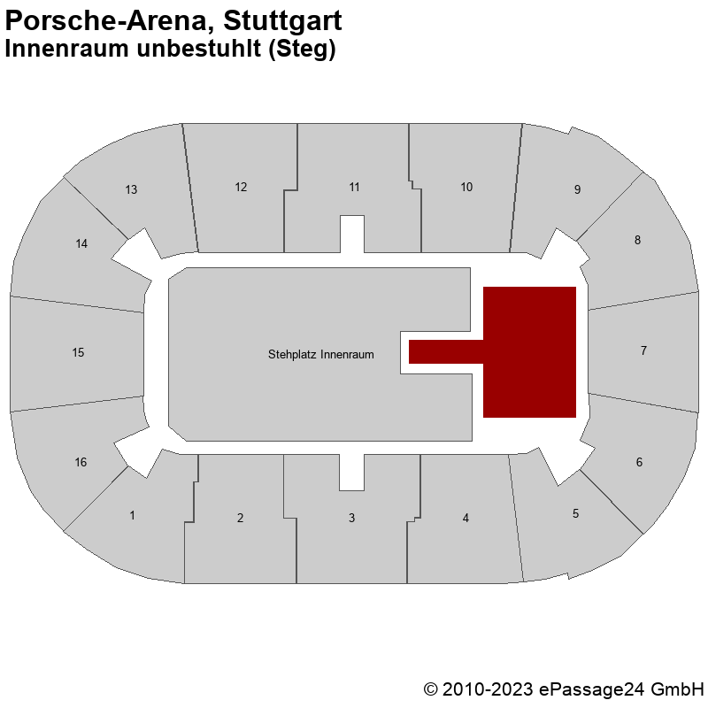 Porsche-Arena: Die besten Plätze